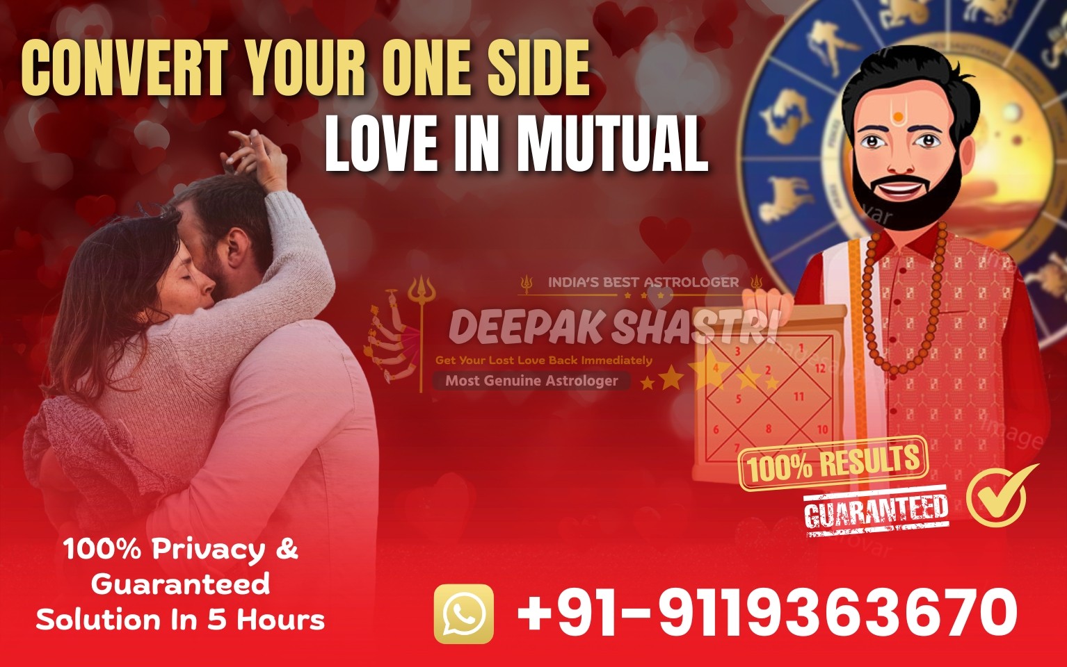 Deepak Shastri Call +91-9119363670